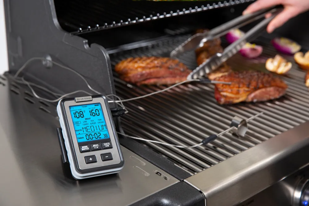 Touchscreen termometer sidobord