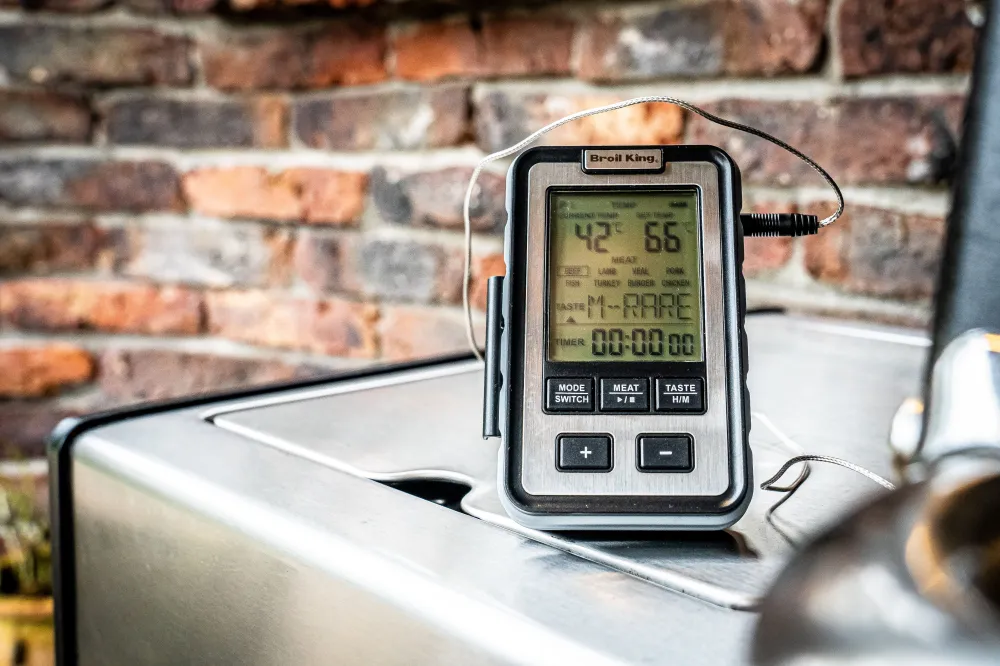 Touchscreen termometer sidobord