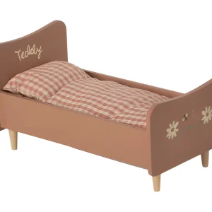 Maileg Träsäng Rose - Teddy mum Matching Pillowcase