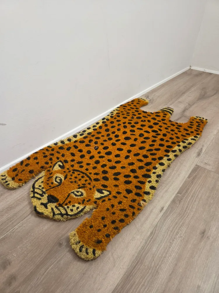 Dørmåtte | Leopard 38 x 75 cm