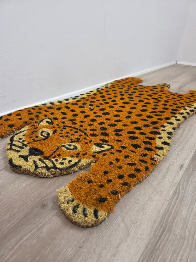 Dørmåtte | Leopard 38 x 75 cm