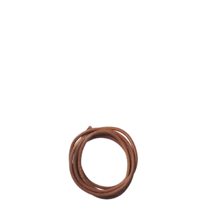 Herman Laundry - Leather String - Kastanj