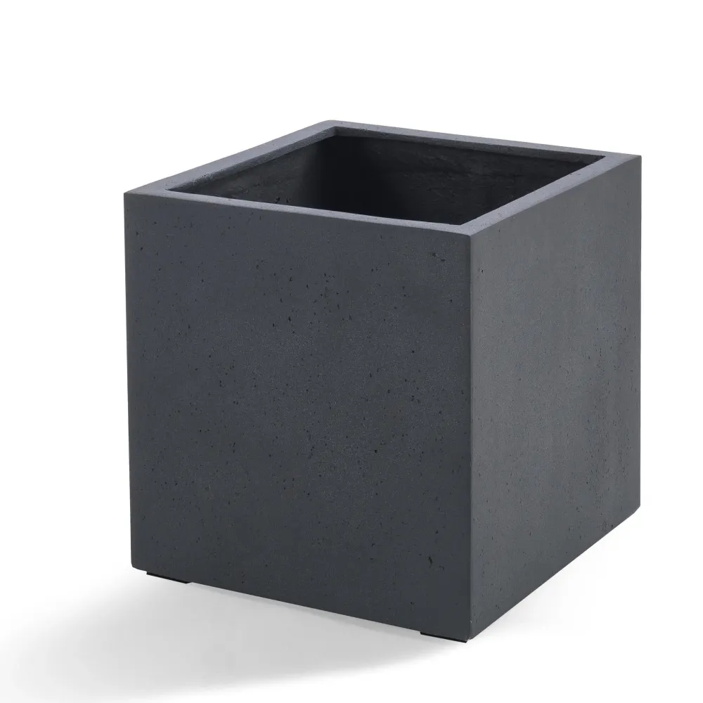 Antracitgrå kubkruka 40 cm