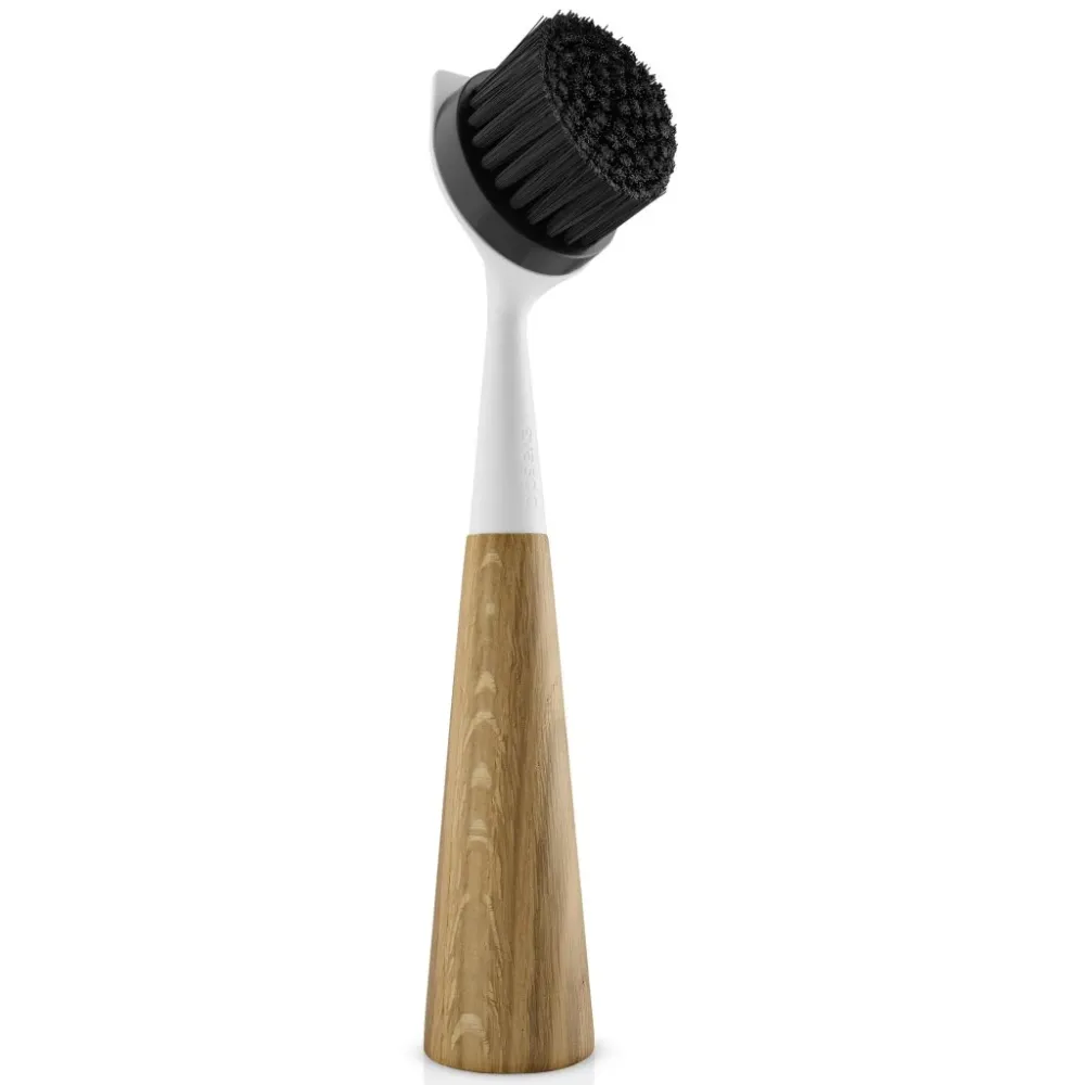 Eva Solo Diskborste 23 cm, vit, nylonväv / trä