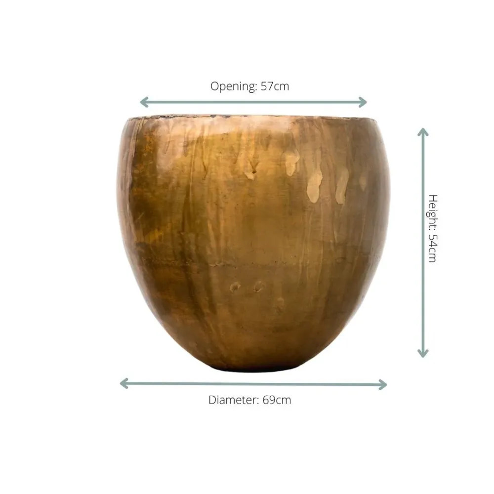 Fabien Camel Pot 69cm