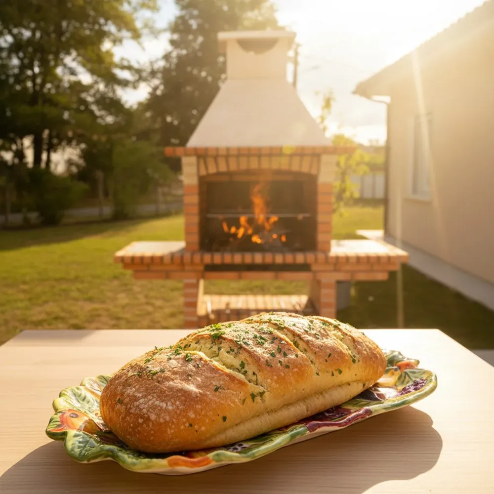 Fast eldfast barbecue CE2060G