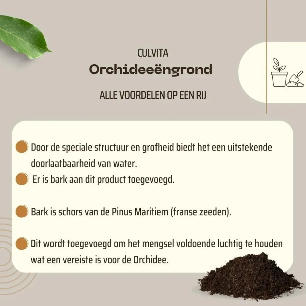 Jord för orkidéer - 5L