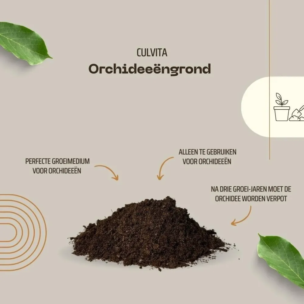 Jord för orkidéer - 5L