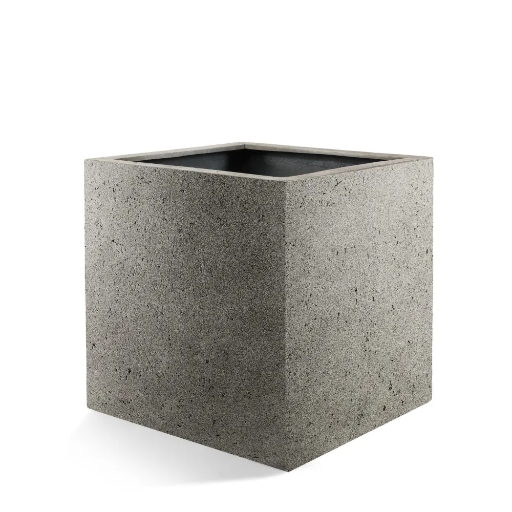 Grå kubkruka 40 cm