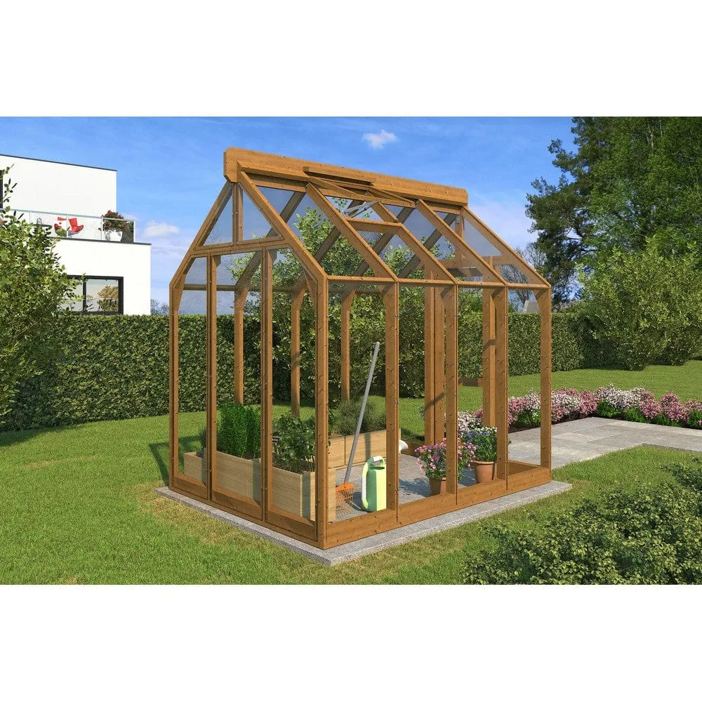Lähe Träväxthus Mini 6,27 m2