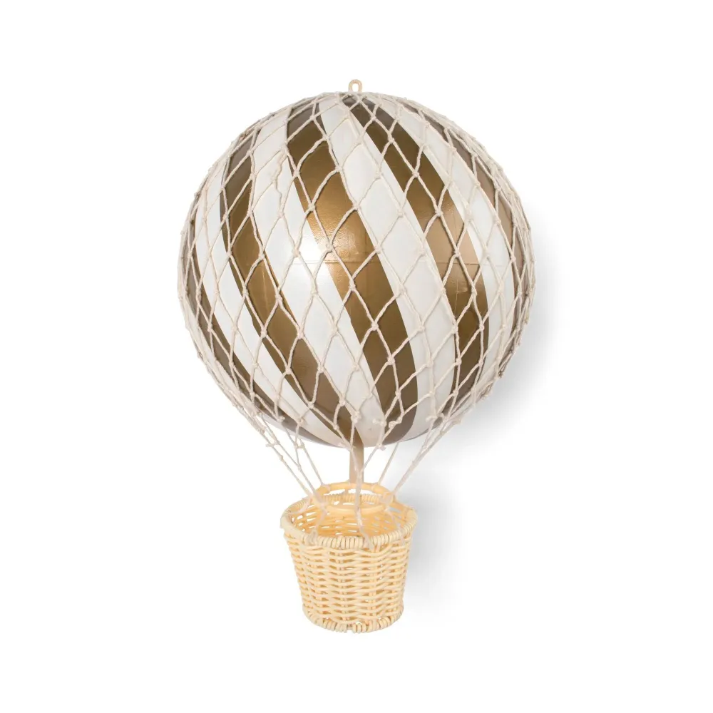 Luftballong 20 cm, Guld
