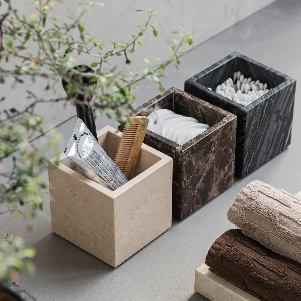 MARBLE Box, Svart/grå | Easy Assembly