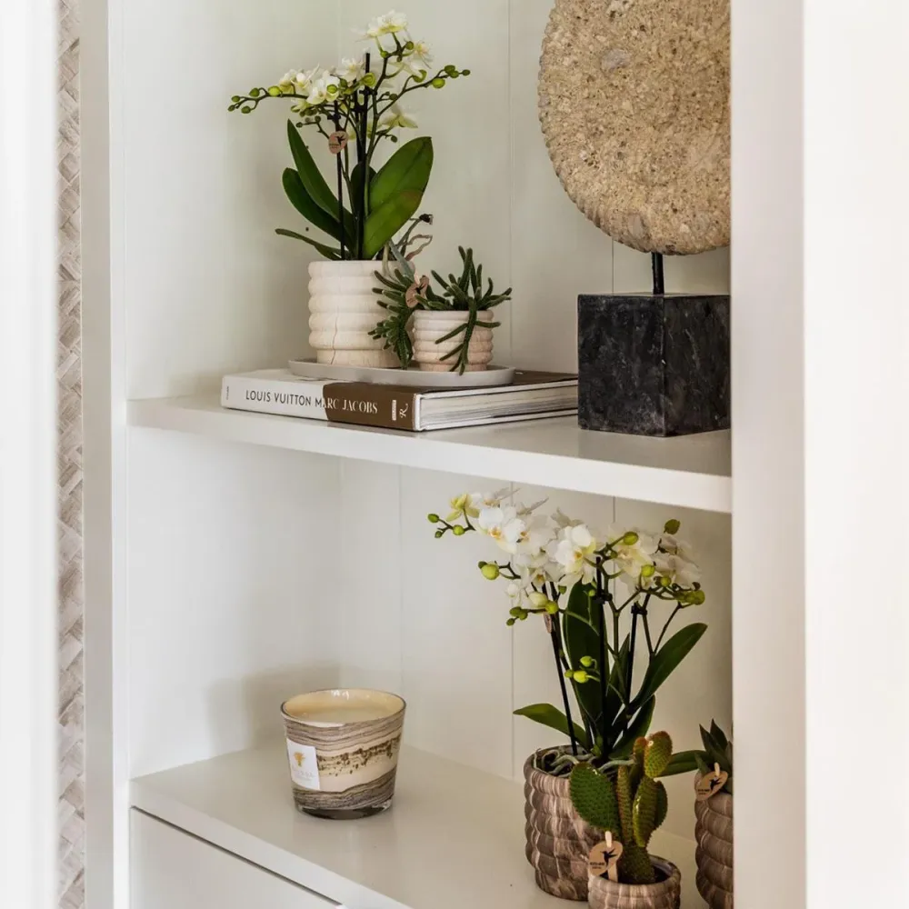 Marble Light keramisk sierpott