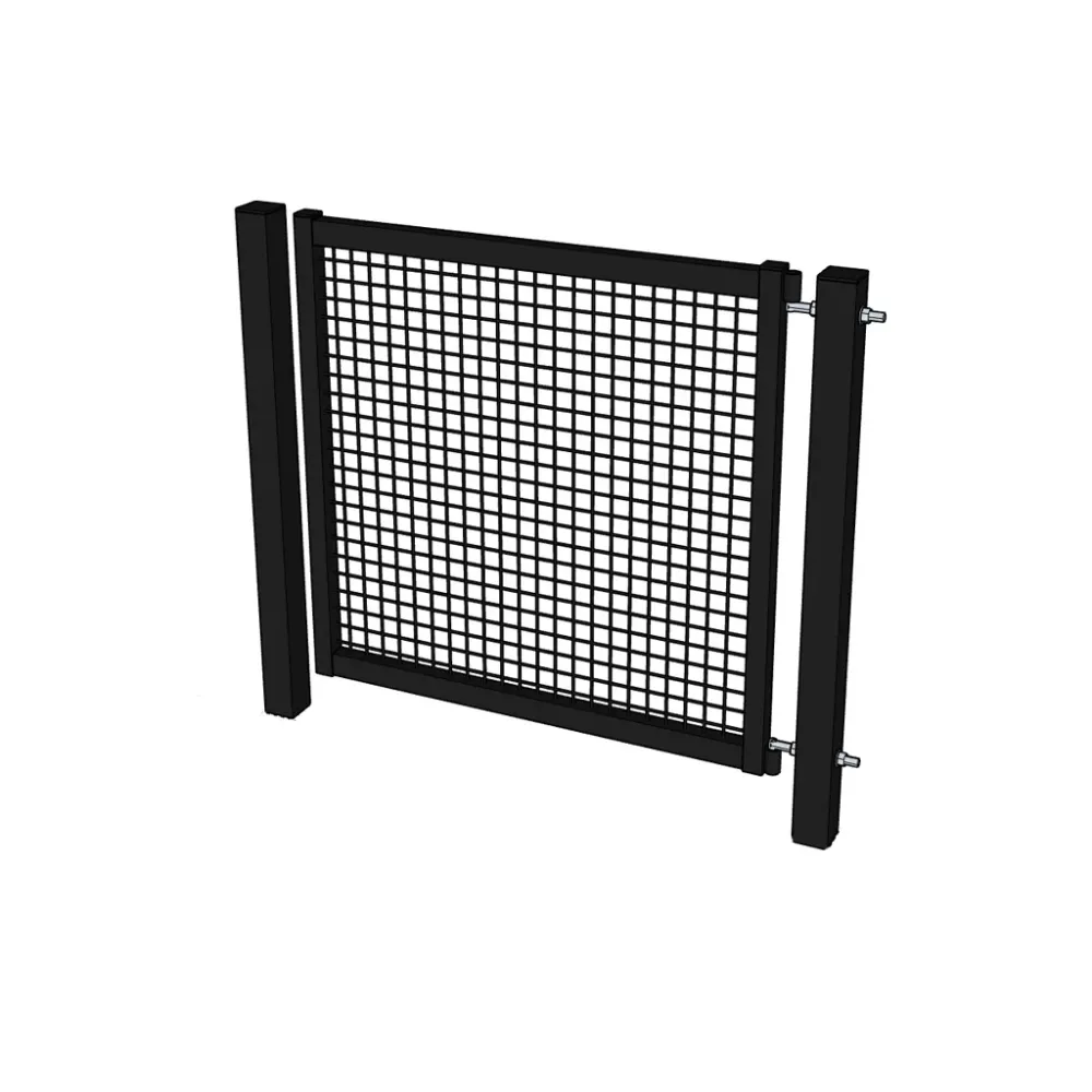 Nätgrind basic – svart 800x1000mm