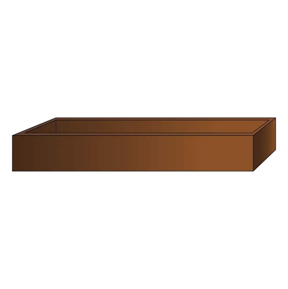 Odlingslåda pallkrage Includes Installation Kit