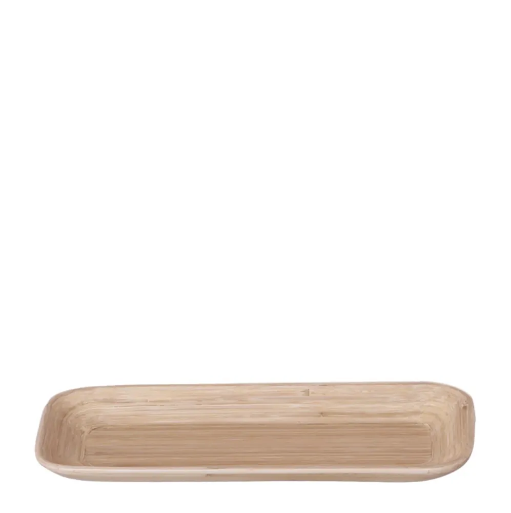 Oval bambubricka