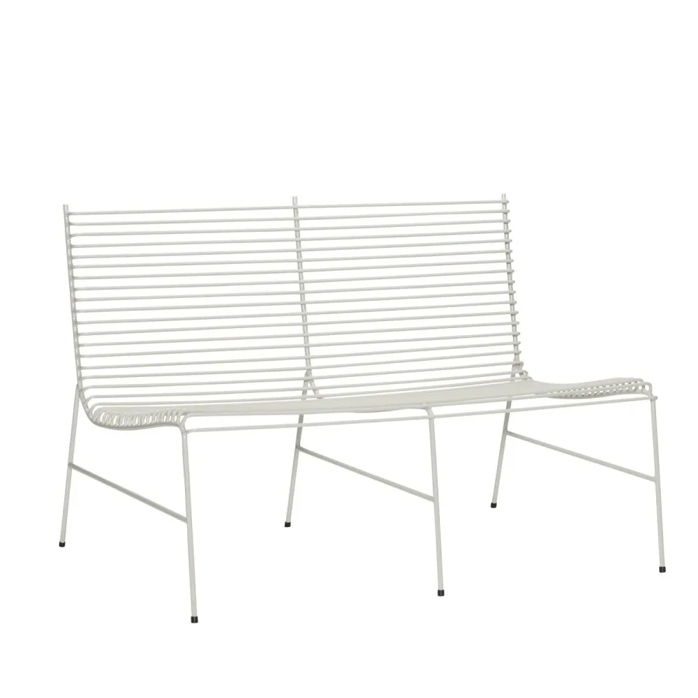 String Trädgårdbänk, Ljusgrå