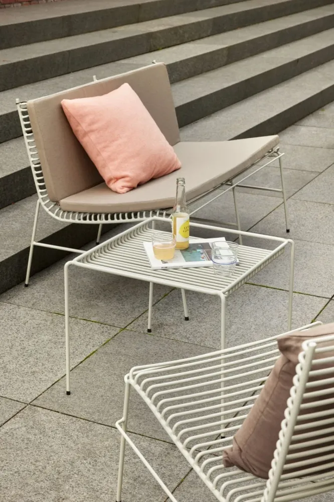 String Trädgårdbänk, Ljusgrå