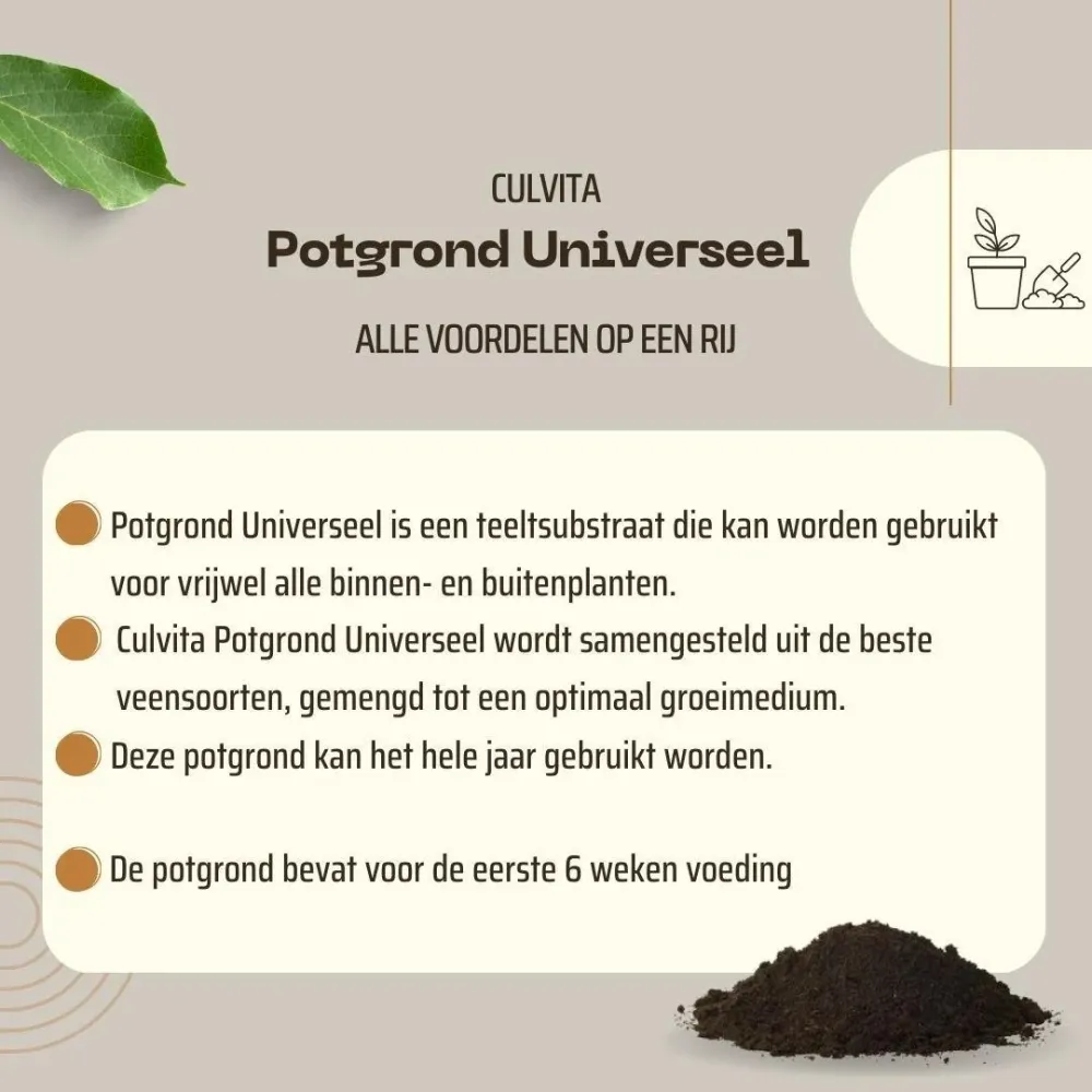 Universal krukjord - 40L