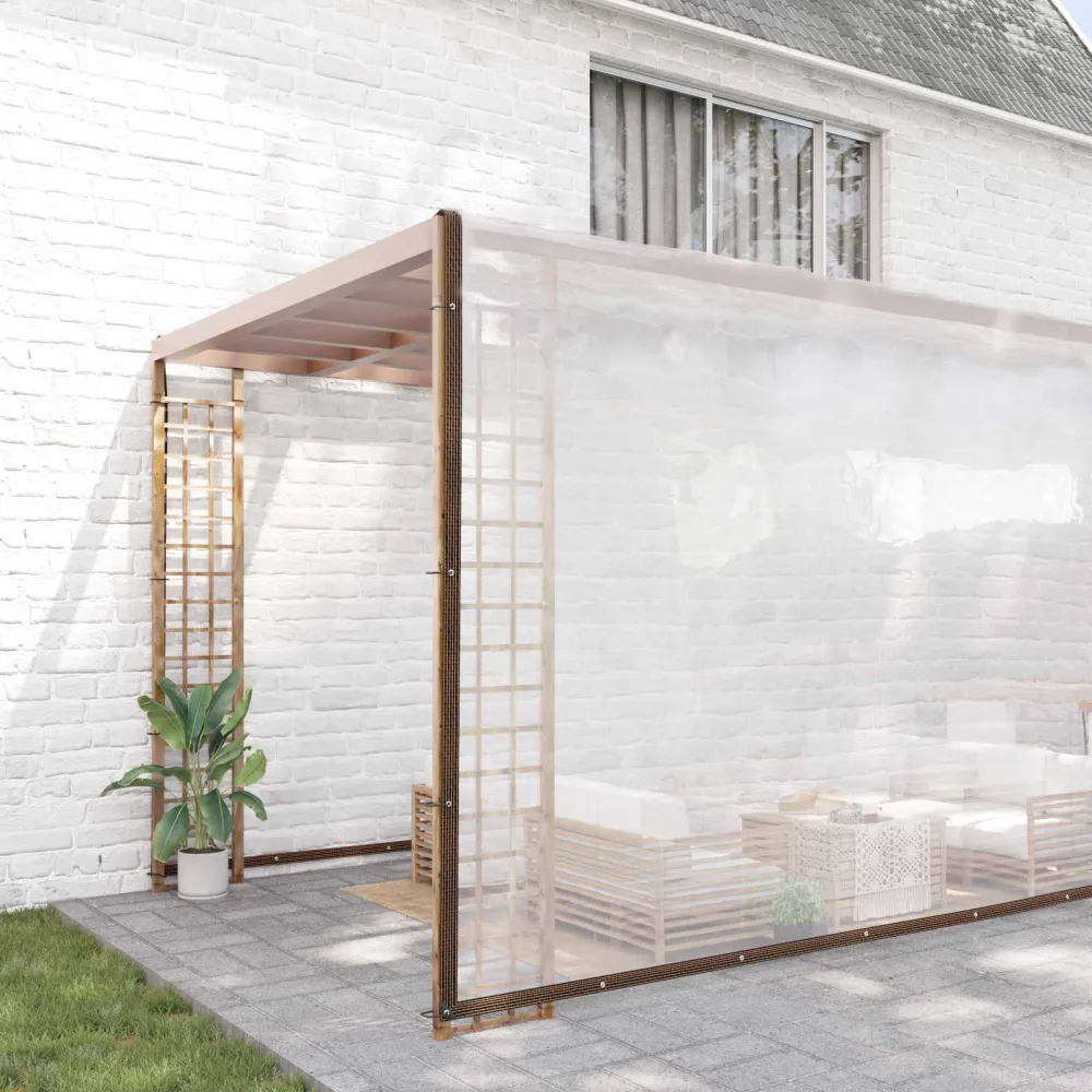 Växtskydd Transparent 10 x 10 m PE