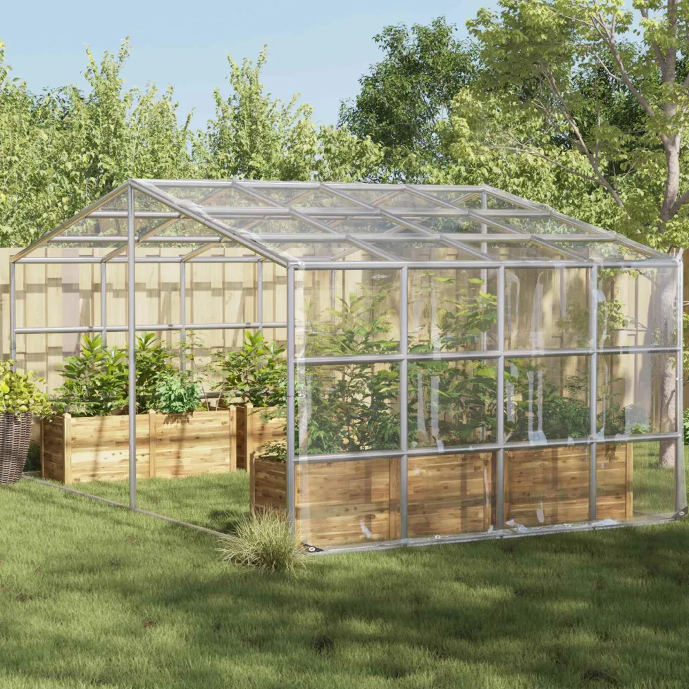 Växtskydd Transparent 4 x 10 m PVC