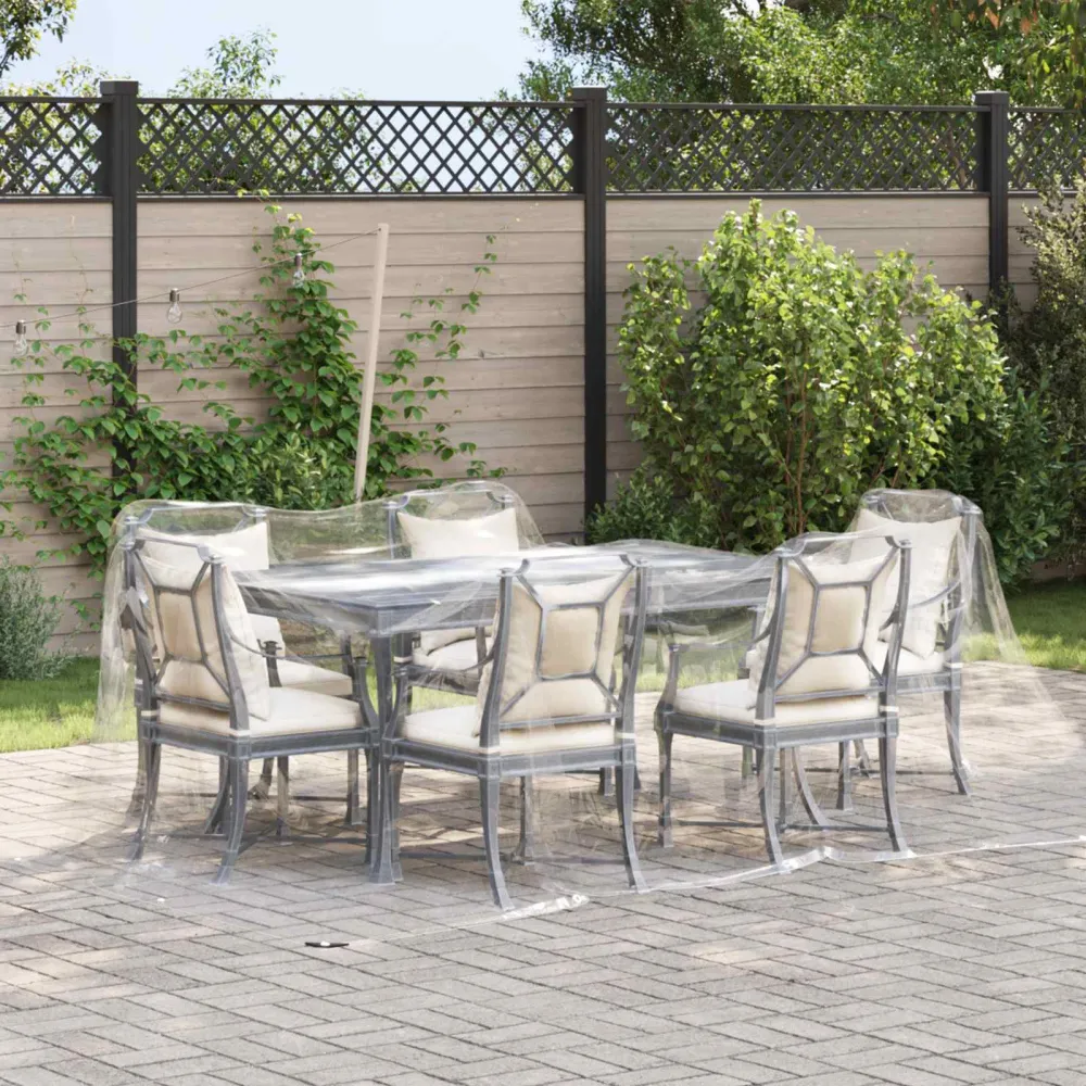 Växtskydd Transparent 2 x 12 m PVC