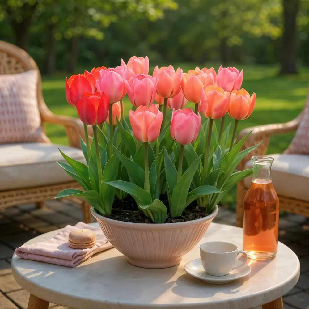 Tulip (Tulipa) 'Pink-Red'